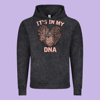 It S I My Japan Dna Vintage Hoodie Designed By Bettercallsaul