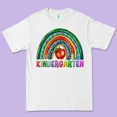 Rainbow Kindergarten Premium Tee Designed By Nancycooperartshop