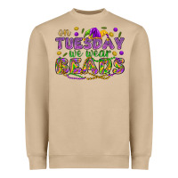 Mushroom On Tuesday we wear beads Heavyweight Sweatshirt - HowdyJamesFarm