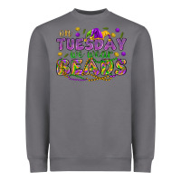 Storm On Tuesday we wear beads Heavyweight Sweatshirt - HowdyJamesFarm