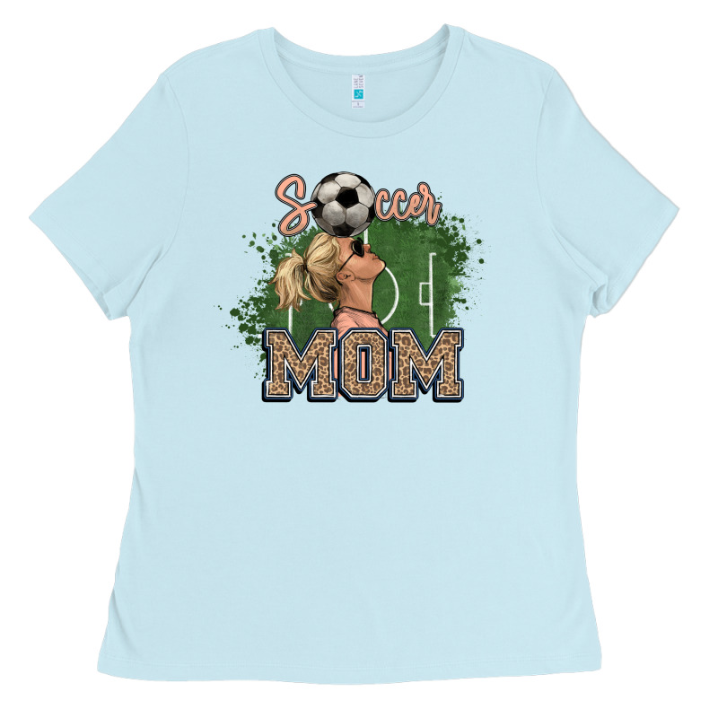 Soccer Mom Ladies Tee by NancyCooperArtShop | Teevron