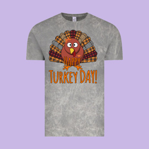 Happy Turkey Day - Thanksgiving Party Vintage Tee Designed By Bettercallsaul