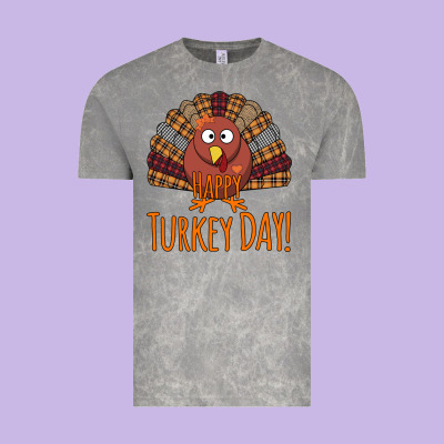 Happy Turkey Day - Thanksgiving Party Vintage Tee Designed By Bettercallsaul