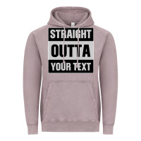 Vintage Zinc Straight Outta Your Text Vintage Hoodie - Bettercallsaul