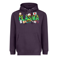Plum plasma lab Heavyweight Hoodie - CowhideDigitalArt