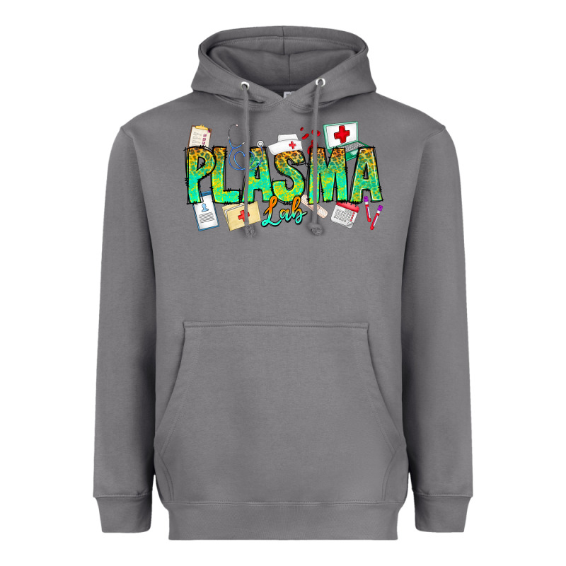 Plasma Lab Heavyweight Hoodie by CowhideDigitalArt | Teevron