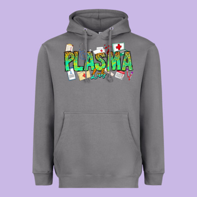 Plasma Lab Heavyweight Hoodie Designed By Cowhidedigitalart