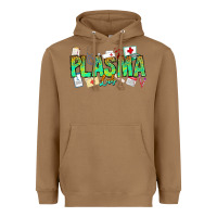 Toasted Coconut plasma lab Heavyweight Hoodie - CowhideDigitalArt
