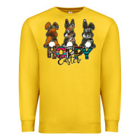 Lemon Hoppy Easter Premium Sweatshirt - CowhideDigitalArt