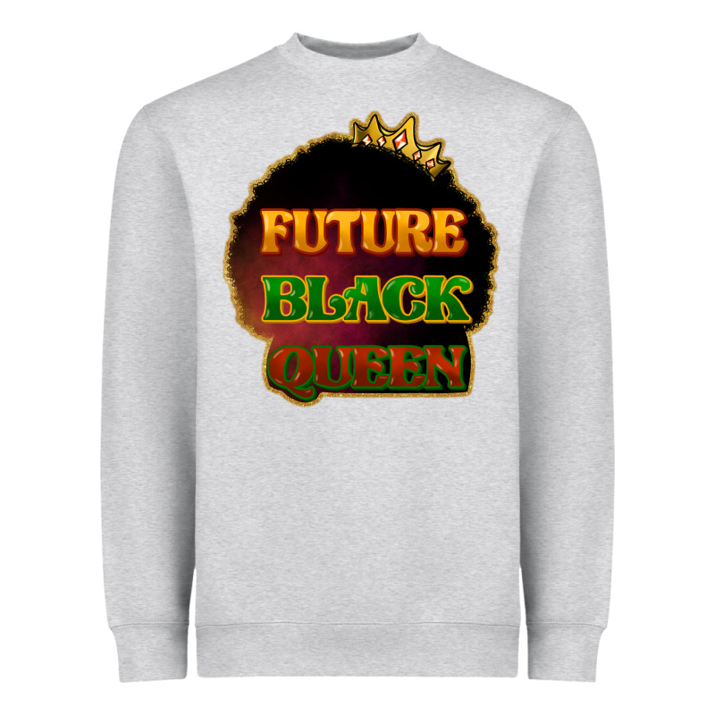 Future Black Queen Heavyweight Sweatshirt by HowdyJamesFarm | Teevron