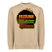 Mushroom Future black queen Heavyweight Sweatshirt - HowdyJamesFarm