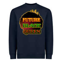 Navy Future black queen Heavyweight Sweatshirt - HowdyJamesFarm