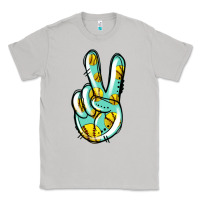 Moon Dust softball peace sign Classic Tee - Jasminsmagicworld