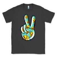 Smoke softball peace sign Classic Tee - Jasminsmagicworld