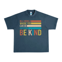 Midnight Navy Be Kind Urban Heavy Tee - Bettercallsaul