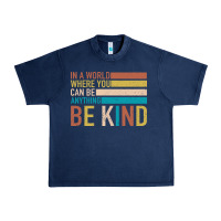 Navy Be Kind Urban Heavy Tee - Bettercallsaul