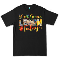 Black yall gonna learn today Premium Tee - NancyCooperArtShop