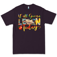 Plum yall gonna learn today Premium Tee - NancyCooperArtShop