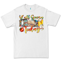 White yall gonna learn today Premium Tee - NancyCooperArtShop