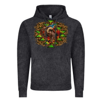 Vintage Black christmas rodeo Vintage Hoodie - RanaPortraitStore
