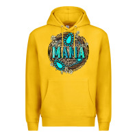 Lemon Mama with gemstone leopard Mother's Day Premium Hoodie - FaDigitalArtStudio