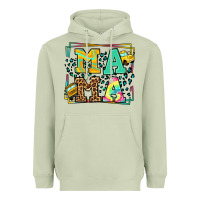 Matcha School bus driver mama Mother's day Heavyweight Hoodie - LillyAllenDesigns