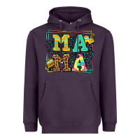 Plum School bus driver mama Mother's day Heavyweight Hoodie - LillyAllenDesigns