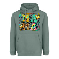 Sage School bus driver mama Mother's day Heavyweight Hoodie - LillyAllenDesigns