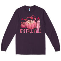 Plum its fall yall Long Sleeve Tee - texasbilliewilder