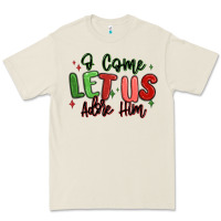 Bone o come let us adore him christmas Premium Tee - MaliasSmallBusiness