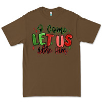 Cacao o come let us adore him christmas Premium Tee - MaliasSmallBusiness