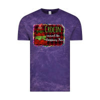 Cloud Purple Crocin around the christmas tree Vintage Tee - Bettercallsaul