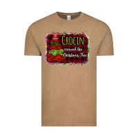 Vintage Coffee Crocin around the christmas tree Vintage Tee - Bettercallsaul