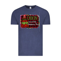 Vintage Denim Crocin around the christmas tree Vintage Tee - Bettercallsaul