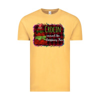 Vintage Mustard Crocin around the christmas tree Vintage Tee - Bettercallsaul