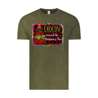 Vintage Olive Crocin around the christmas tree Vintage Tee - Bettercallsaul