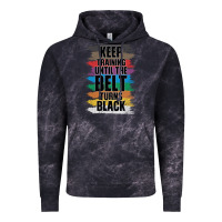Cloud Black Black Belt Martial Art Training Karate TaeKwonDo Vintage Hoodie - Bettercallsaul