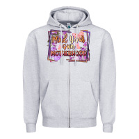 Heather Grey mind your motherhood Zipper Hoodie - FaDigitalArtStudio