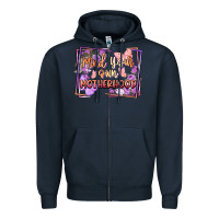 Navy mind your motherhood Zipper Hoodie - FaDigitalArtStudio
