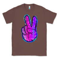 Chestnut Mermaid Peace Sign Classic Tee - Jasminsmagicworld
