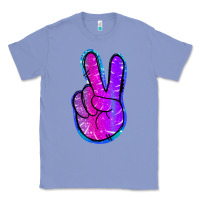 Colony Blue Mermaid Peace Sign Classic Tee - Jasminsmagicworld