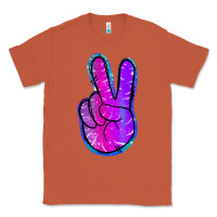 Copper Mermaid Peace Sign Classic Tee - Jasminsmagicworld