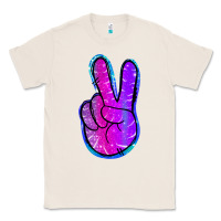 Natural Mermaid Peace Sign Classic Tee - Jasminsmagicworld