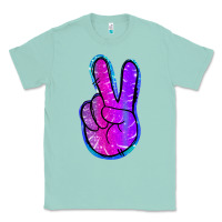 Mermaid Peace Sign Classic Tee | Teevron