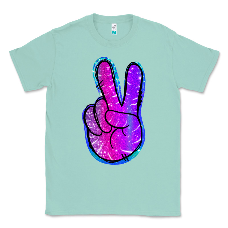 Mermaid Peace Sign Classic Tee by Jasminsmagicworld | Teevron