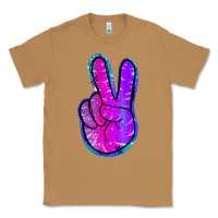 Toasted Coconut Mermaid Peace Sign Classic Tee - Jasminsmagicworld