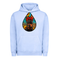 Pigment Grape Ice doberman Urban Hoodie - Artiststas