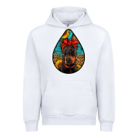 White doberman Urban Hoodie - Artiststas