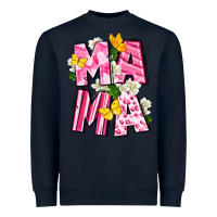 Navy Mama Mother's Day Heavyweight Sweatshirt - CowGirlArtShop