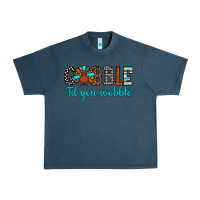 Midnight Navy gobble til tou wobble Urban Heavy Tee - JahusDesignShop